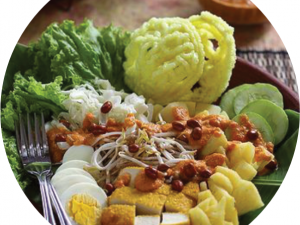 Asinan betawai | Pickled vegetable salad | Vegan