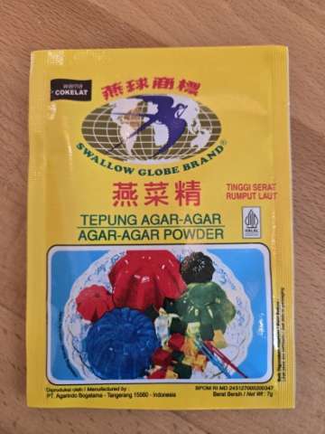 AGAR AGAR POWDER TANPA COKELAT