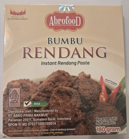 BUMBU RENDANG PASTE
