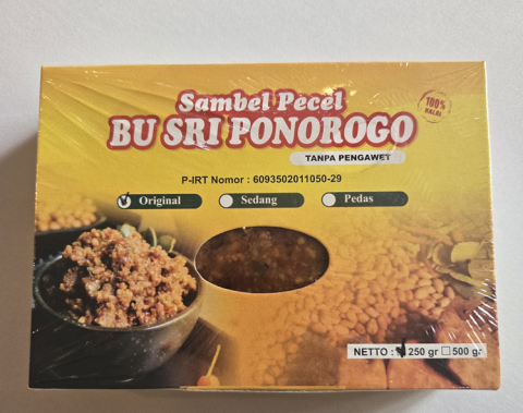 Sambal pecel orginal